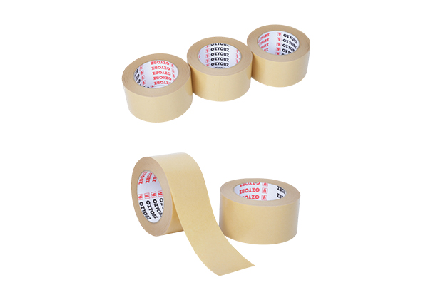 Kraft Paper Tape High Viscosity Water-Free Tearable Express Packaging Sealing Painting Mounting Paper Tape Whole Box Wholesale